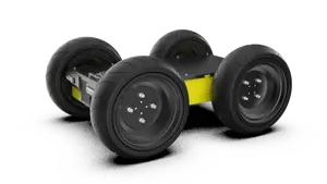 Base Robótica Industrial Universal con Ruedas y Sistema de Batería BMS Integrado con Salida de 24V/12V/5V - Product Image 6