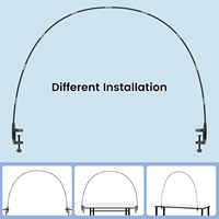 Usine ronde fibre table tige arc toile de fond support ballons support arc de mariage décoration Stable décoration cadre