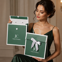 Emballage de sac Europe biodégradable recyclable Sacs en papier cadeau de luxe avec votre propre logo pour les petites entreprises