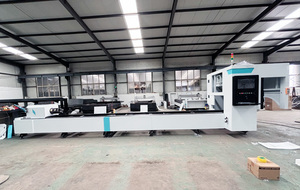Industrial Automatic Laser Tube Cutter Round Square Pipe Cutting Machine Fiber Metal Profile Processing Equipment Fiber - Product Image 2