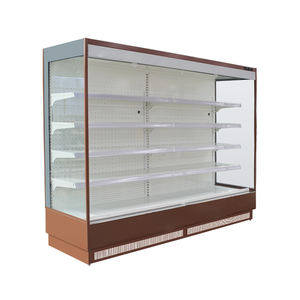 <span class=keywords><strong>Armoire</strong></span> à boissons commerciale refroidie par air <span class=keywords><strong>armoire</strong></span> à rideaux d'air à <span class=keywords><strong>basse</strong></span> température pour lait et fruits - Product Image 4