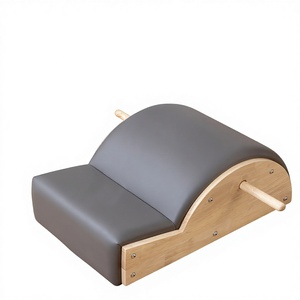 MJD Macchina Pilates Reformer Singola Regolabile in Legno d'Acero Resistente per <span class=keywords><strong>Donna</strong></span>, Attrezzatura <span class=keywords><strong>da</strong></span> Palestra Domestica e Studio Pilates - Product Image 1