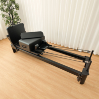 Reformer Pilates Professionnel Commercial Portable et Pliable en Aluminium pour Studio et Usage Commercial
