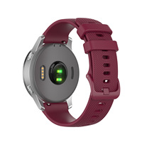 Convient pour Garmin vivoactive4/3 bracelet de montre en silicone venu sq texture bracelet bracelet bracelet de montre intelligente accessoires