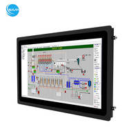 Panel PC Industrial Resistente IP65 de 21.5 Pulgadas sin Ventilador con Pantalla Táctil Capacitiva RK3399 y Marco Abierto para Montaje en Pared Android en Stock