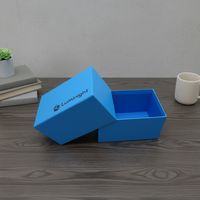 Boîte cadeau en carton blanc mat durable et écologique personnalisée avec dorure à chaud et revêtement UV