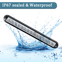 Échantillon ANHEART 12V 3W 8 pouces IP67 étanche rigide bateau tube bar LED bande lumineuse pour ponton RV pont Yacht