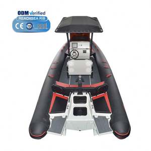 เรืออลูมิเนียมเป่าลมขนาดใหญ่พร้อมเครื่องยนต์กู้ภัยได้รับการรับรองจาก reachsea Lux600 CE - Product Image 6