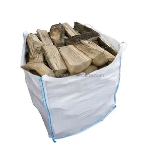 Hot Sale Open Top 1 Ton Skip Bag Big Jumbo Bulk Fibc Zakken Voor Houtzand Afvalpakket