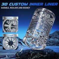 Schub Rotation Male Stroker Men Masturbation Machine Hände frei Handheld Automatic Masturbation Cup mit Handy halter