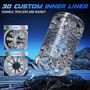 Rotasyon sokmak erkek Stroker erkekler mastürbasyon makinesi eller serbest el otomatik mastürbasyon kupası ile cep telefon tutucu - Product Image 5