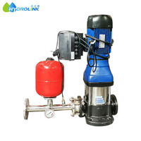 Pompe à eau verticale à moteur de haute qualité, multi-étages, en acier inoxydable, à conversion de fréquence, équipement d'alimentation en eau à pression constante