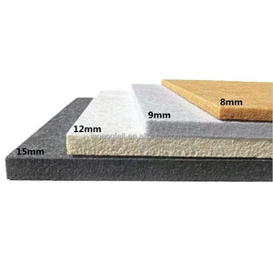 Panel Acústico <span class=keywords><strong>Decorativo</strong></span> Ecológico a Prueba de Polvo, Panel Absorbente de Sonido de Fibra de Poliéster PET, Panel de <span class=keywords><strong>Pared</strong></span>, Aislamiento Acústico para Oficina - Product Image 3