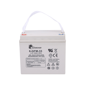 Pin axit chì 12V 38 40 50 55 <span class=keywords><strong>65</strong></span> 80 85ah 40-60V điện áp cao bảo trì miễn phí chu kỳ sâu pin năng lượng mặt trời Gel - Product Image 1