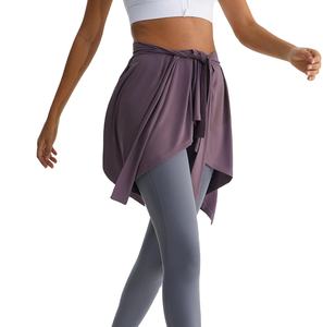 Sportlicher Yoga-Rock Riemen einteiliger Rock Über die Hüfte Handtuch Tennissrock - Product Image 1