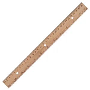 Desktop 30cm Good Custom School Wooden Ruler