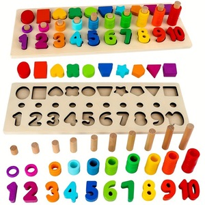 Manufacturer Wholesale Digital Educational Puzzles Early Cognitive Building <b>Blocks</b> for Children Babies Science Education Gift - Product Image 1