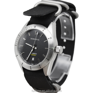 Orologio da <span class=keywords><strong>Uomo</strong></span> di Lusso Elegante con Logo Personalizzato, Movimento al Quarzo MIYOTA, <span class=keywords><strong>Cinturino</strong></span> in <span class=keywords><strong>Pelle</strong></span>, Resistente all'Acqua 5BAR - Product Image 2