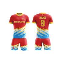 Livraison rapide, maillot de football pour jeunes, maillot de football rétro, maillot de football à manches longues, ensembles de football