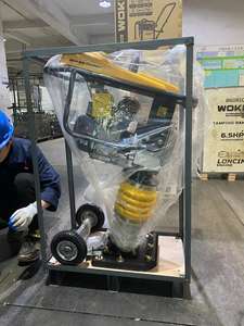 Máy đầm cóc công nghiệp VIBROPAC, động cơ xăng 4.0KW, mô-men xoắn tải trọng cao, máy đầm rung nền đất, máy đầm tác động - Product Image 5