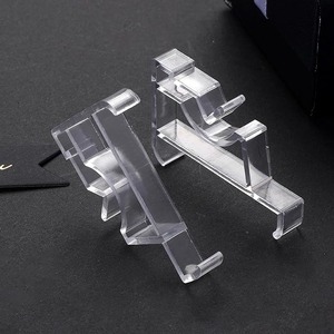 Clips ouverts supérieurs et inférieurs de bonne qualité pour stores romains Clip en plastique Installation extérieure - Product Image 4