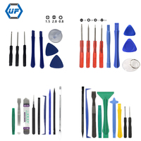 9 en 1 Outil de démontage Ouverture Pry Bar Outils de réparation de téléphone portable Smartphone Tournevis Ouverture Pry Set Outils à main pour iPhone