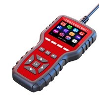 DRNVIYNC K2 Outil de diagnostic OBD2 avec écran LCD HD, écran de démarrage, diagnostic des pannes du moteur, données du véhicule, capture de cadre de données et diagnostic de batterie