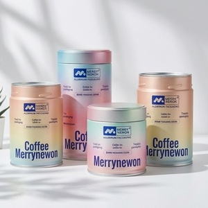 บรรจุภัณฑ์กระป๋องกาแฟ OEM 100 กรัม พร้อมกระป๋องกาแฟสำหรับเมล็ดกาแฟเอสเพรสโซพรีเมียม บรรจุภัณฑ์โลหะเกรดอาหารสำหรับบรรจุภัณฑ์แบบจำนวนมาก - Product Image 3