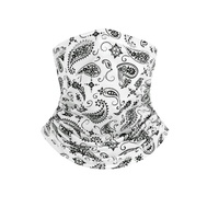 Nueva Máscara Facial Completa de Seda Helada para Protección Solar, Cubrecuello para Moto, Bandana Mágica Deportiva para Primavera y Verano