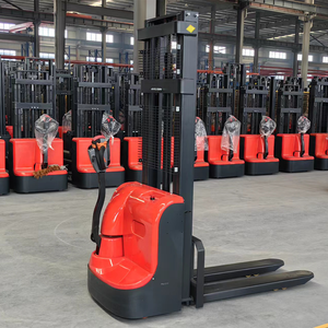 כל הליכה חשמלית מלגזה 1 טון 1.5 מערם מעור חשמלי עם סוללה מטען קטן שימוש מעלית מזלג - Product Image 6