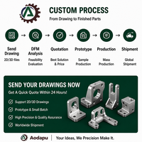 Service d'usinage CNC de précision pour pièces métalliques en aluminium, prototypage personnalisé et usinage mécanique pour l'assemblage mécanique