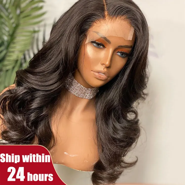 Pre Plucked Human Lace Front Wig 200% Density Body Wave 13x6 Lace Wig Hd Lace Front Wig Human Hair