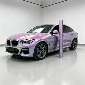Film de protection de voiture 1,52*18m, caméléon violet bleu rose vert, super brillant métallique, film de protection de voiture complet, <span class=keywords><strong>prix</strong></span> des films de protection de véhicule - Product Image 1