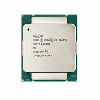 E5-2666V3 Prosesor CPU Server 10-Core 20-Thread 2.9-3.5GHz 25MB Cache LGA2011-3 135W