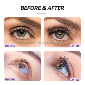 Outil auto-adhésif pour recourber les cils, 5 paires, bouclier auto-adhésif pour rehausser les cils, coussinets en silicone personnalisables avec logo pour rehaussement des cils - Product Image 3