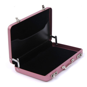 Caja de almacenamiento de aluminio para tarjetas de crédito, Mini maleta, tarjetero, joyero, Organizador - Product Image 4