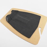 Tapis de traction EVA antidérapant rainuré pour la queue de planche de surf, avec arche surélevée et adhésif puissant pour shortboard