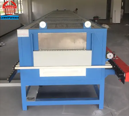 1400C Chinese Porselein Keramische Fire Continu Tunnel Roller Oven