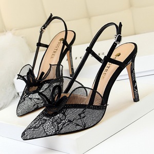 Chaussures pour femmes, nouveaux styles, grandes tailles, escarpins à lacets, noirs, Bigtree Shoes, talons pour femmes et dames - Product Image 5