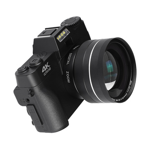 Fotocamera digitale 4K fotocamera WIFI 48MP HD digitale supporto Camcorder esterno 52mm obiettivo grandangolare 3.0 pollici 180 grado Flip Screen - Product Image 3
