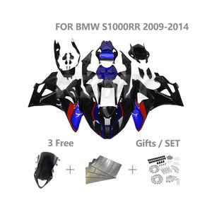 Carénages de moto personnalisés pour BMW S1000RR HP4 2009-2014 2010 2011 2012, kit de carénage complet, kit carrosserie ABS injecté B1012-101a - Product Image 1