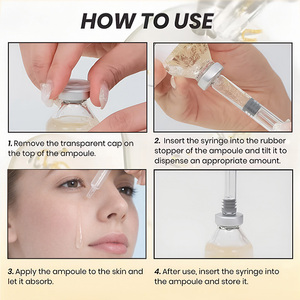Ampolla Facial Iluminadora con Vitamina <span class=keywords><strong>C</strong></span> de Marca Privada, Suero Facial para un Brillo Máximo, Unifica el Tono de Piel, Esencia Blanqueadora, Fabricantes de Productos para el Cuidado de la Piel OEM - Product Image 5