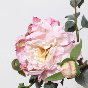 Haute qualité 4 têtes fleurs de pivoine artificielles décoration de <span class=keywords><strong>la</strong></span> maison pivoine fleur artificielle usine en gros - Product Image 3
