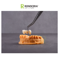 Bloc de zircone Rondcera Pro-ML 5D, teinte Premium Bleach, pré-sinterisé pour CAD/CAM, pour restauration complète de la voûte dentaire, destiné aux laboratoires dentaires