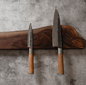 Solid Walnut Magnetic Knife <b>Strips</b> (Wall Mount) - Product Image 2