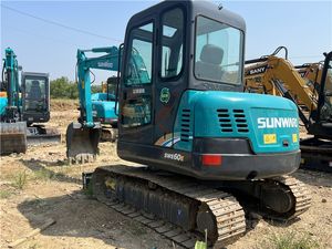 Excelente Precio, Gran Oferta: Excavadora de Orugas Sunward SWE60E de 6 Toneladas, Pequeña Excavadora Hidráulica SWE60 Usada - Product Image 3