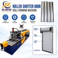 Nouvelle machine de formage de rouleaux pour portes à enroulement, machine de fabrication de panneaux plats pour portes à enroulement, équipement de formage de portes à enroulement