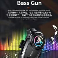Nouveau casque Bluetooth pour moto Y80/Y80-2X avec fonction talkie-walkie et basses, écouteurs Bluetooth pour la conduite