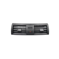Conjunto de Rejilla de Ventilación de Aire Acondicionado para el Tablero Central del Automóvil 55660-06030 con Interruptor de Luces de Emergencia, Compatible con Toyota Camry XV40 Aurion 2007-11
