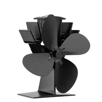 Ventilateur de chauffage pour la maison, ventilateur de chauffage solaire, foyer à bois, 4 pales, silencieux, Ecofan, poêle à granulés, ventilateur de poêle alimenté par la chaleur